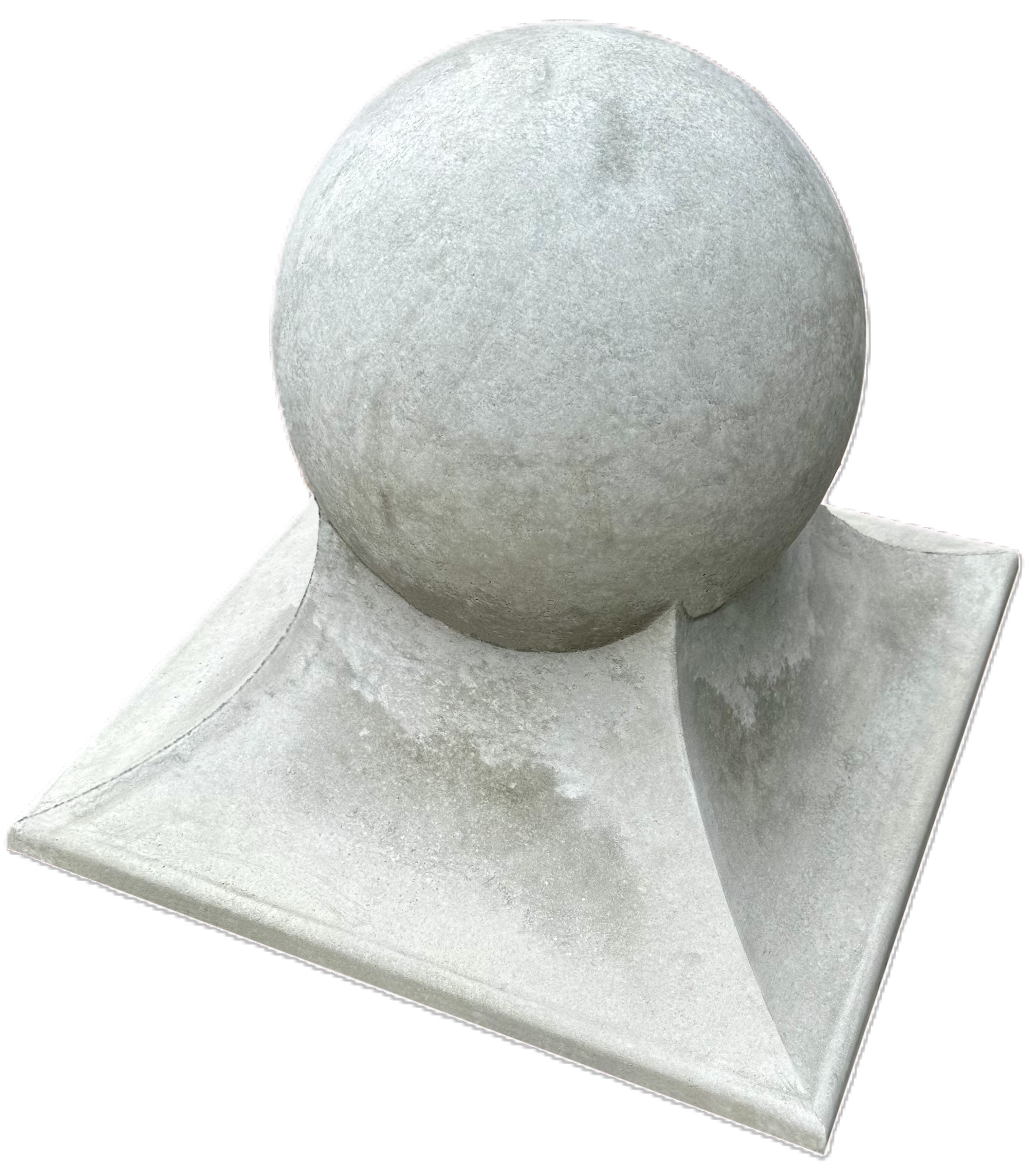 CHAPEAU BOULE 25X25 pour construction ou aménagement extérieur à la Réunion 974, livrable sur l'île